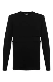 Хлопковый свитер Jil Sander