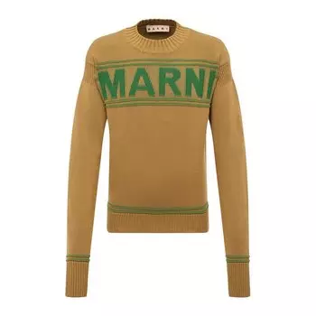 Хлопковый свитер Marni