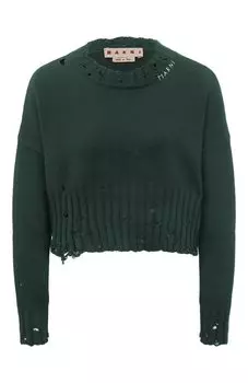 Хлопковый свитер Marni