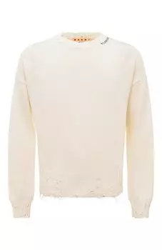 Хлопковый свитер Marni