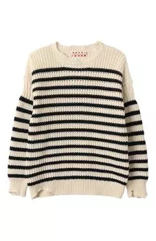 Хлопковый свитер Marni