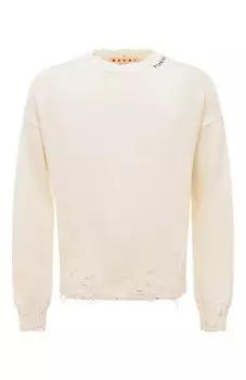 Хлопковый свитер Marni