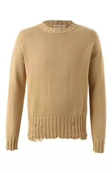 Хлопковый свитер Marni