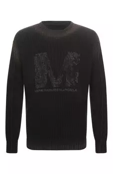 Хлопковый свитер MM6