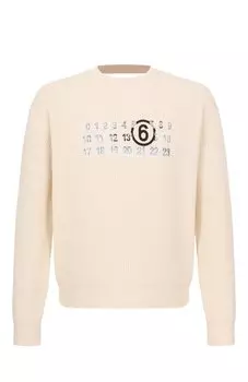 Хлопковый свитер MM6