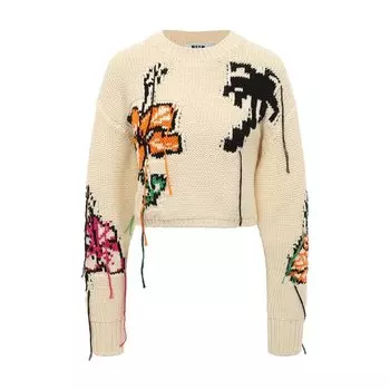 Хлопковый свитер MSGM