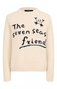 Хлопковый свитер Weekend Max Mara