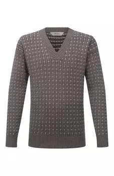 Хлопковый свитер Zegna