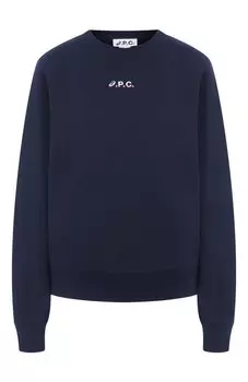 Хлопковый свитшот A.P.C. x ASICS A.P.C.