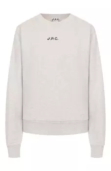 Хлопковый свитшот A.P.C. x ASICS A.P.C.