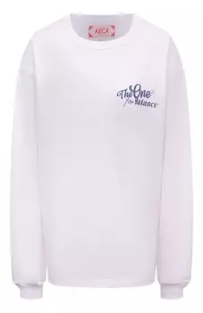 Хлопковый свитшот Aecawhite