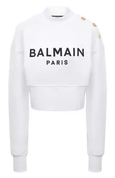 Хлопковый свитшот Balmain