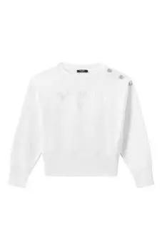 Хлопковый свитшот Balmain