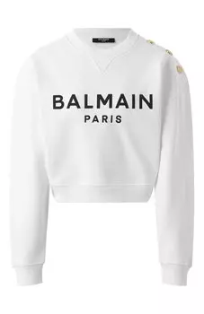 Хлопковый свитшот Balmain