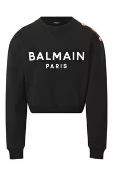 Хлопковый свитшот Balmain