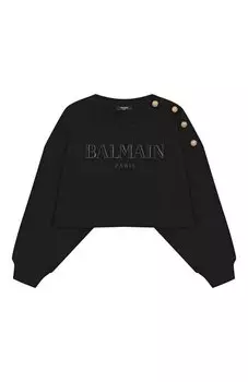 Хлопковый свитшот Balmain
