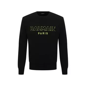 Хлопковый свитшот Balmain x Rossignol Balmain