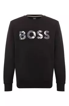 Хлопковый свитшот BOSS