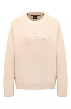 Хлопковый свитшот BOSS