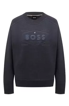 Хлопковый свитшот BOSS