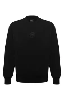 Хлопковый свитшот BOSS