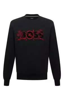 Хлопковый свитшот BOSS