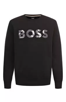 Хлопковый свитшот BOSS