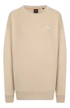 Хлопковый свитшот BOSS Orange