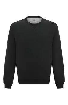 Хлопковый свитшот Brunello Cucinelli