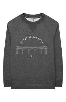 Хлопковый свитшот Brunello Cucinelli