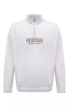 Хлопковый свитшот Brunello Cucinelli