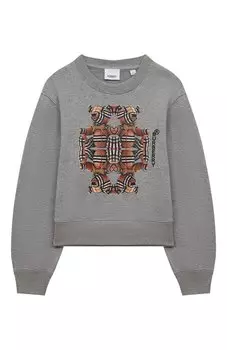 Хлопковый свитшот Burberry