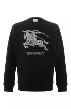 Хлопковый свитшот Burberry