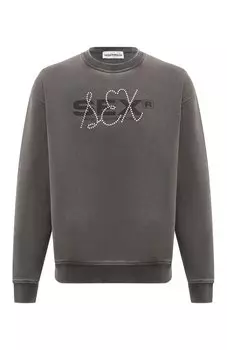 Хлопковый свитшот Carne Bollente