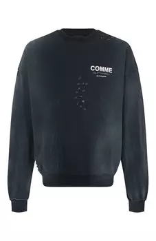 Хлопковый свитшот Comme des Fuckdown