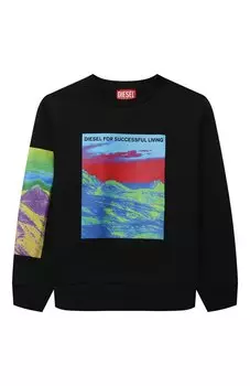 Хлопковый свитшот Diesel