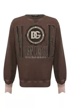 Хлопковый свитшот Dolce & Gabbana