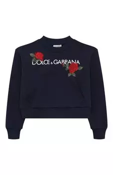 Хлопковый свитшот Dolce & Gabbana