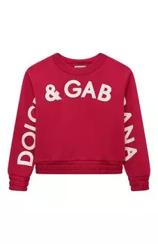 Хлопковый свитшот Dolce & Gabbana