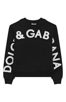 Хлопковый свитшот Dolce & Gabbana