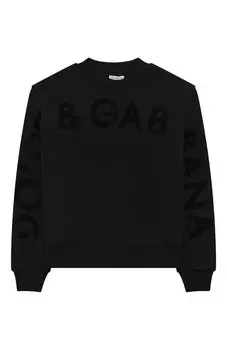 Хлопковый свитшот Dolce & Gabbana