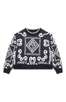 Хлопковый свитшот Dolce & Gabbana