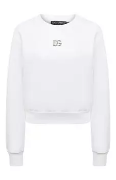 Хлопковый свитшот Dolce & Gabbana