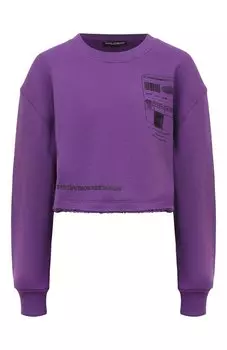 Хлопковый свитшот Dolce & Gabbana