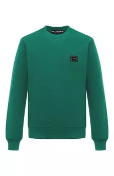 Хлопковый свитшот Dolce & Gabbana