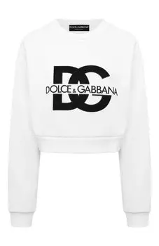 Хлопковый свитшот Dolce & Gabbana