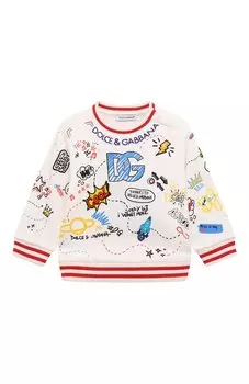 Хлопковый свитшот Dolce & Gabbana