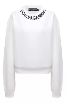 Хлопковый свитшот Dolce & Gabbana