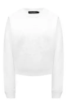Хлопковый свитшот Dolce & Gabbana