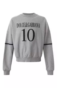 Хлопковый свитшот Dolce & Gabbana